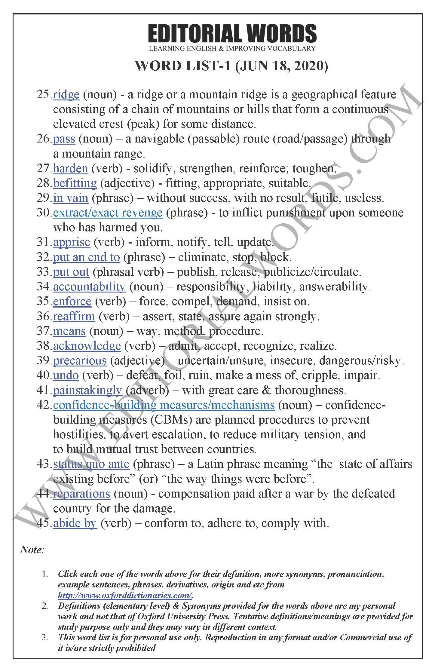 The Hindu Editorial (Disorder at the border) - Jun 18, 2020