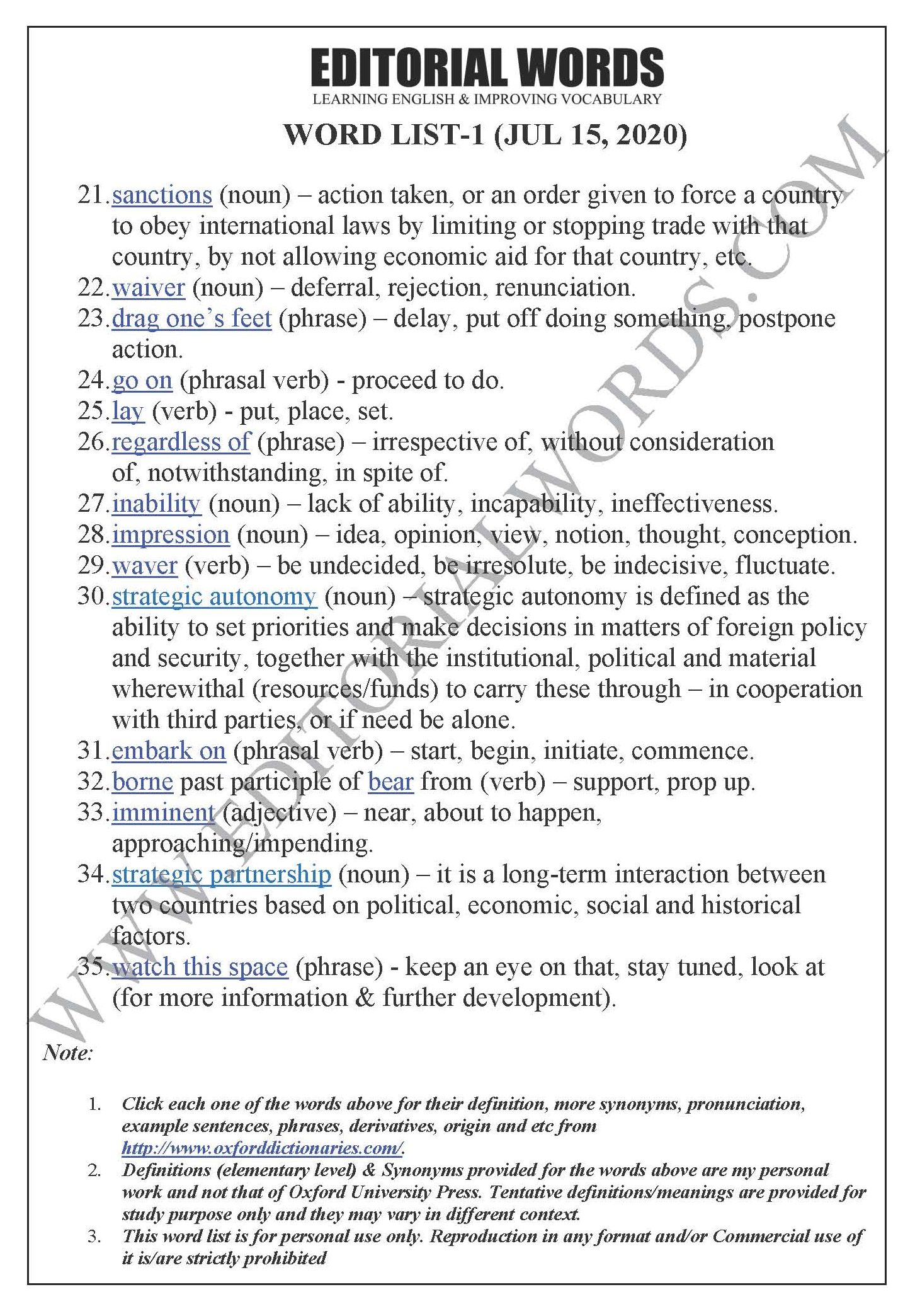 The Hindu Editorial (Lost opportunity) - Jul 15, 2020