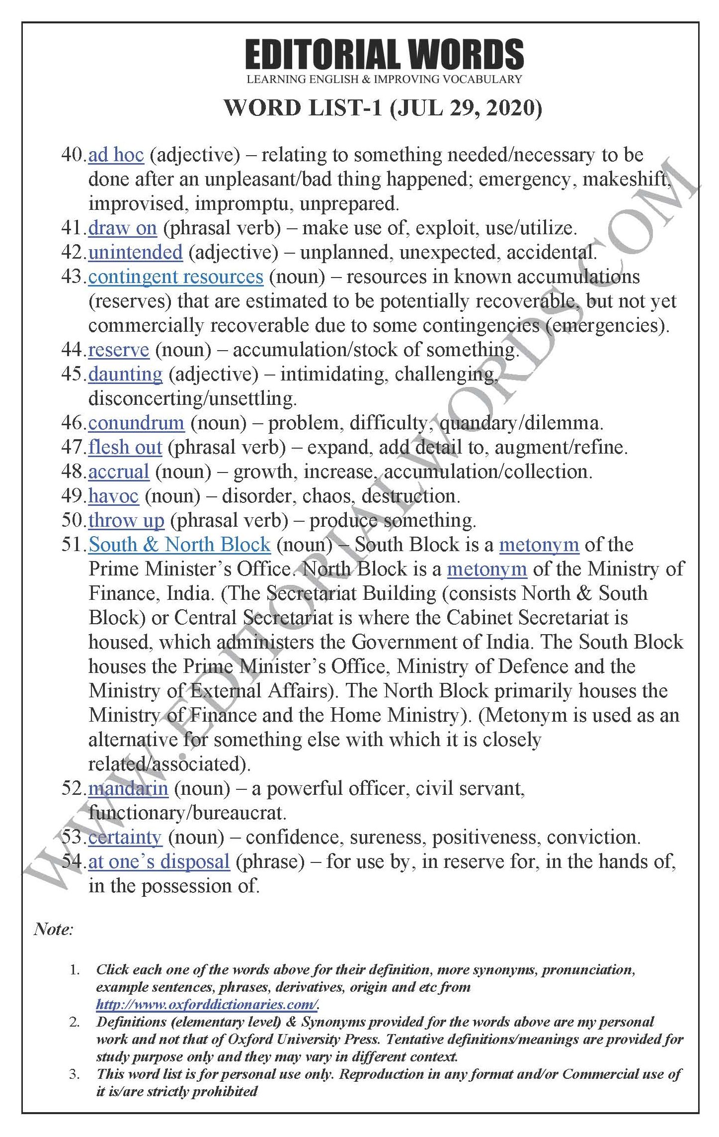 The Hindu Editorial (Digging deeper) - Jul 29, 2020