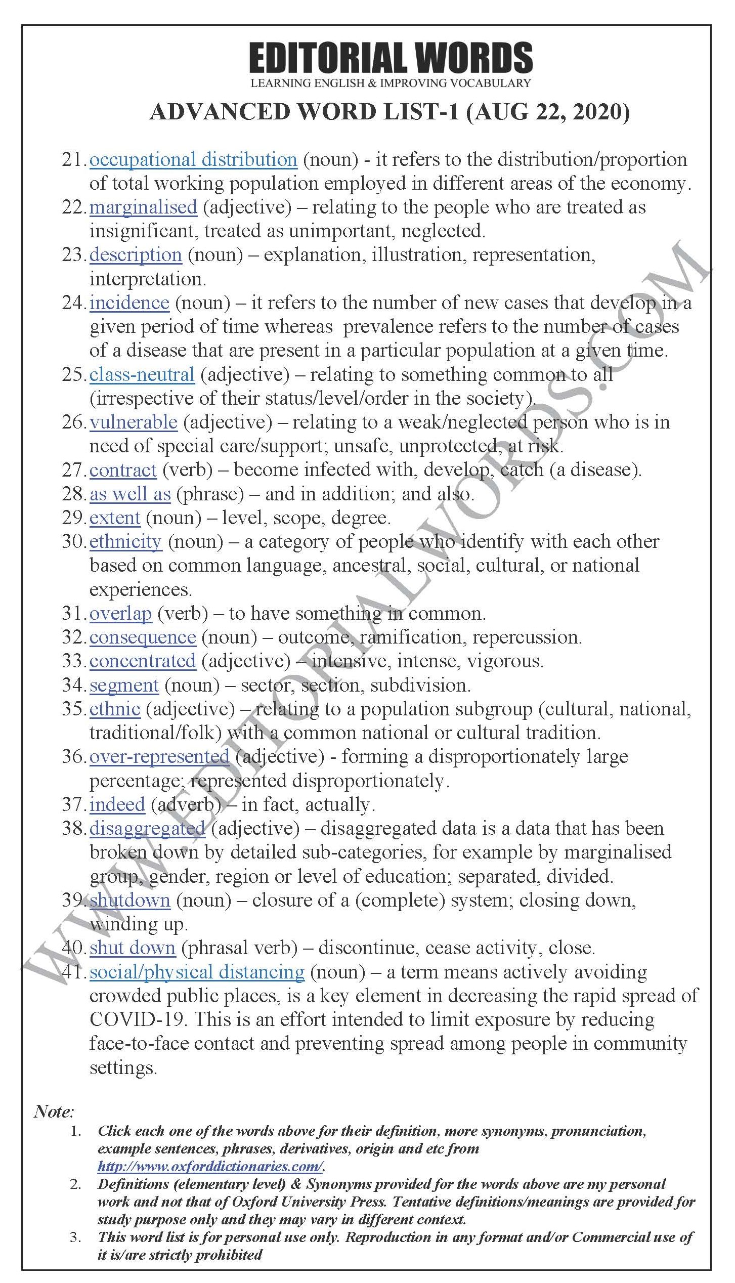 The Hindu Lead Article (Differential Impact Of COVID-19 And The ...