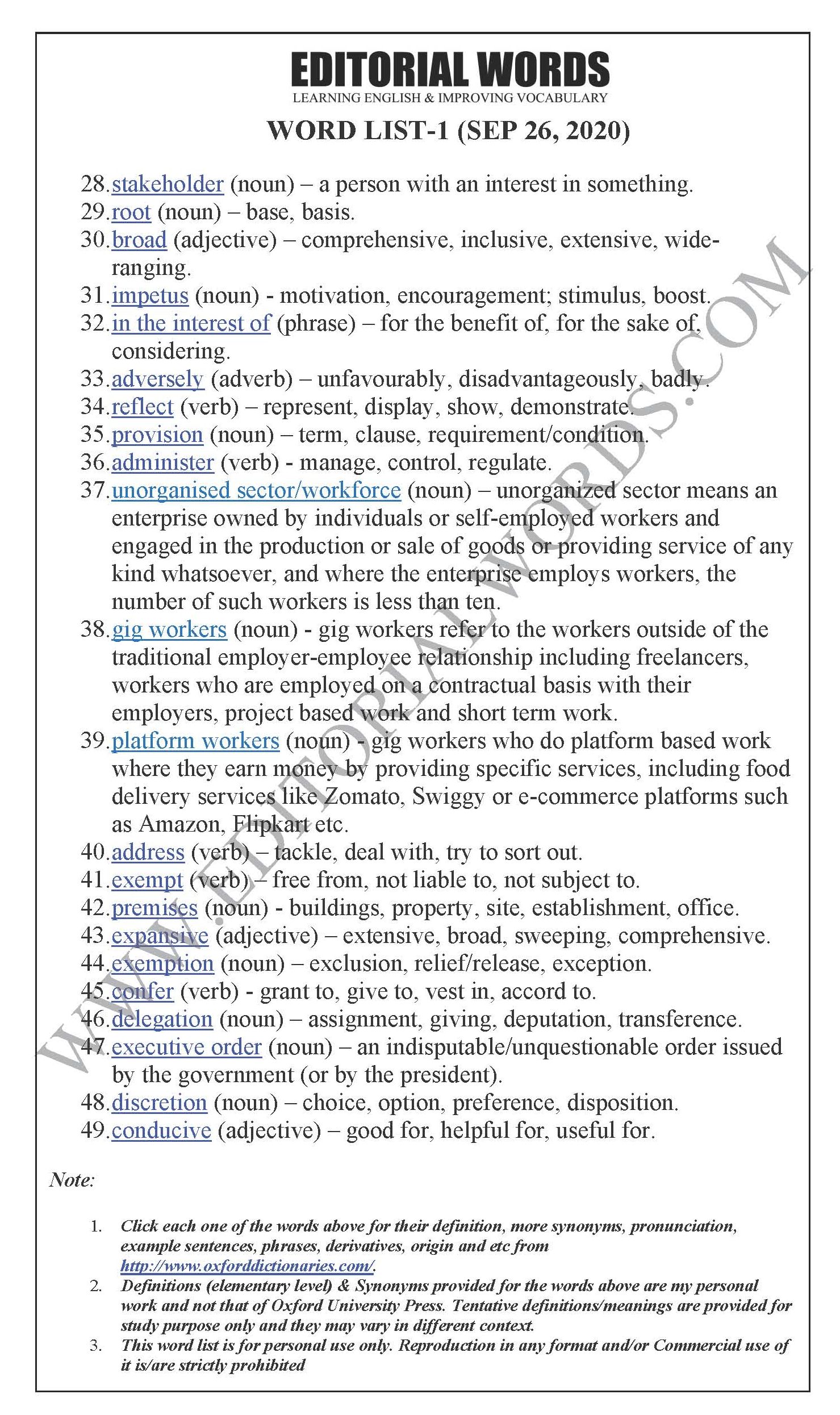 The Hindu Editorial (Code debate) - Sep 26, 2020