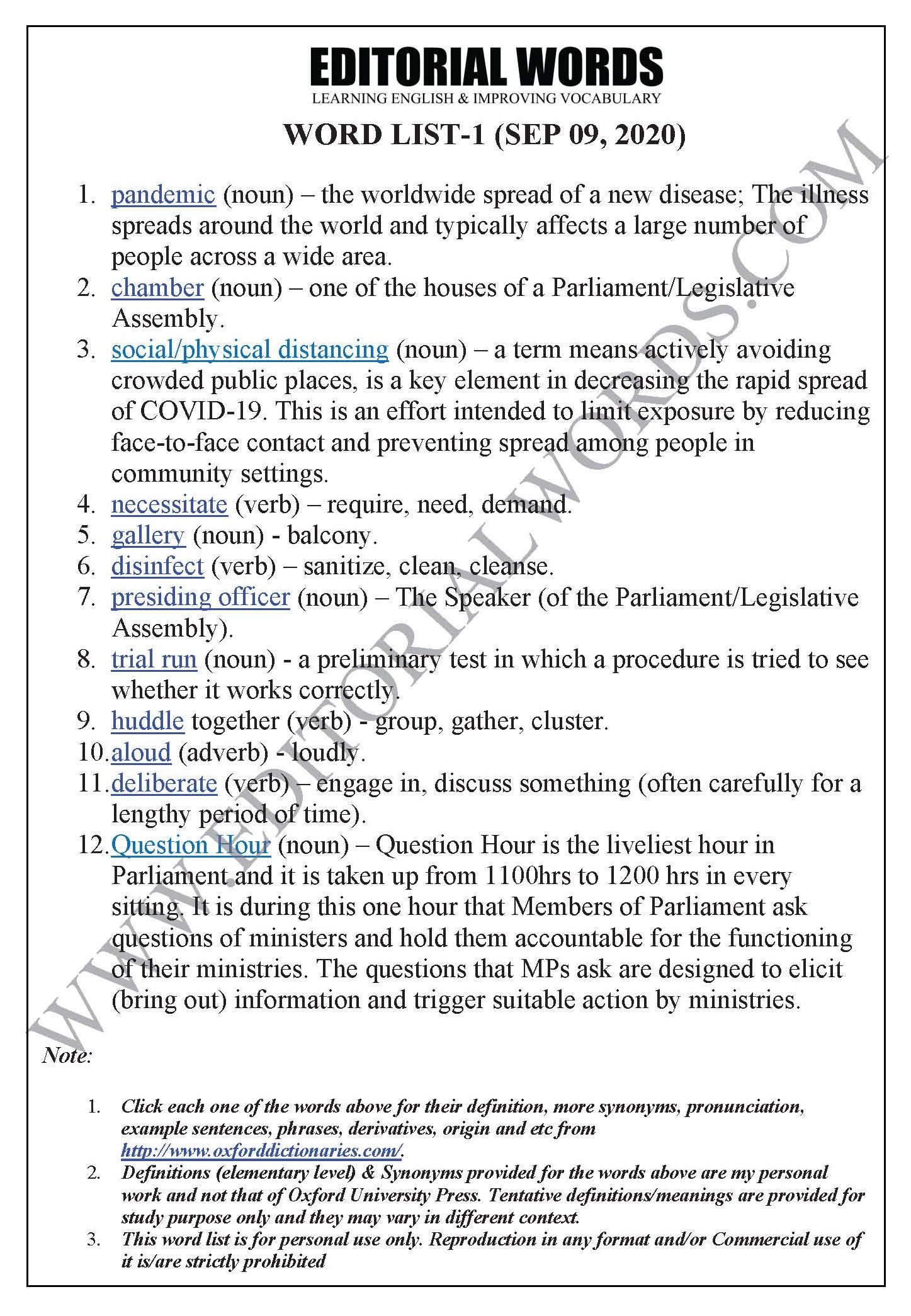 The Hindu Editorial (Safe session) - Sep 09, 2020