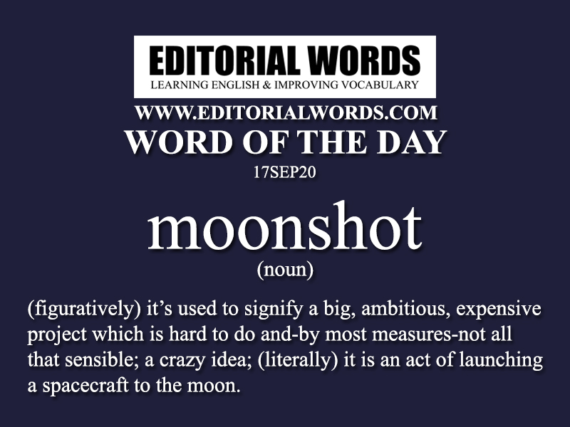 Word of the Day (moonshot)-17SEP20