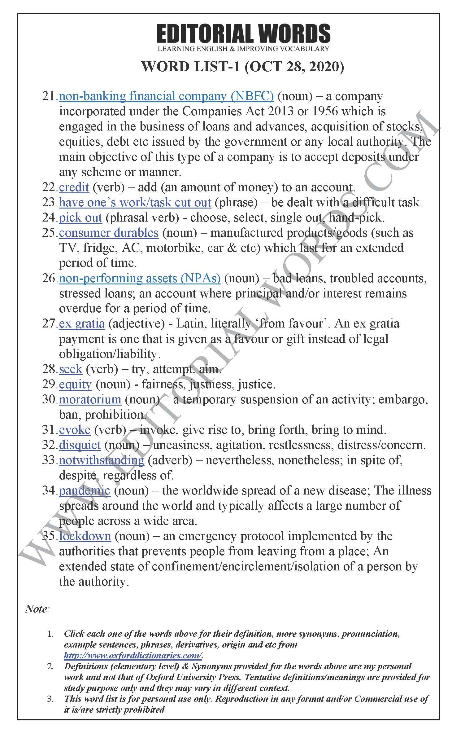 The Hindu Editorial (Compound conundrum) - Oct 28, 2020