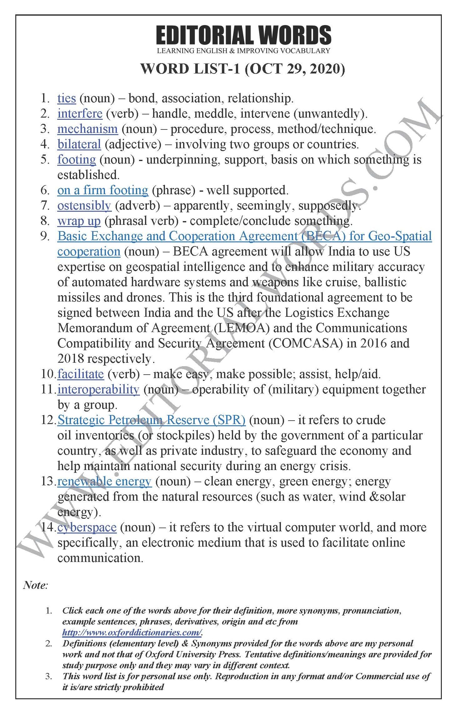 The Hindu Editorial (Two together) - Oct 29, 2020