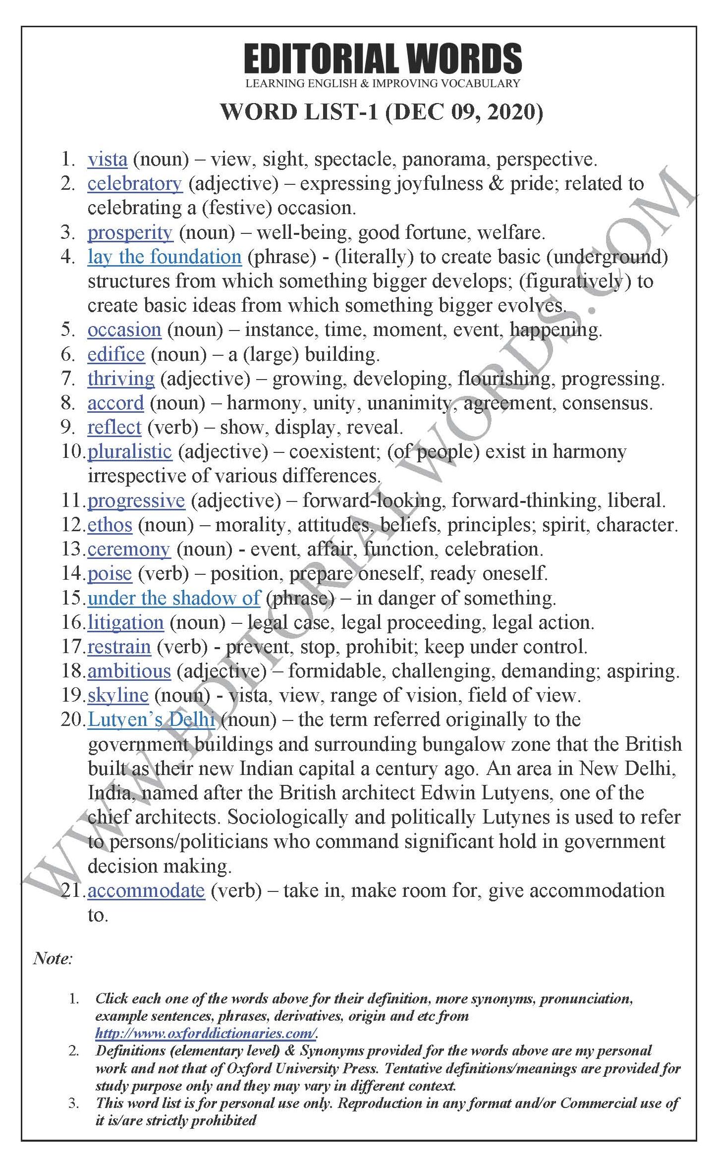 The Hindu Editorial (Fresh vista) – Dec 09, 2020