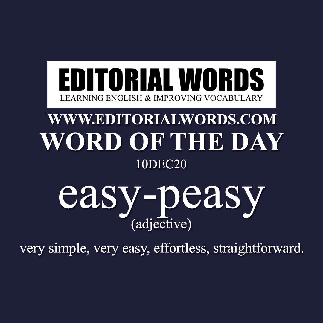 Word of the Day (easy-peasy)-10DEC20