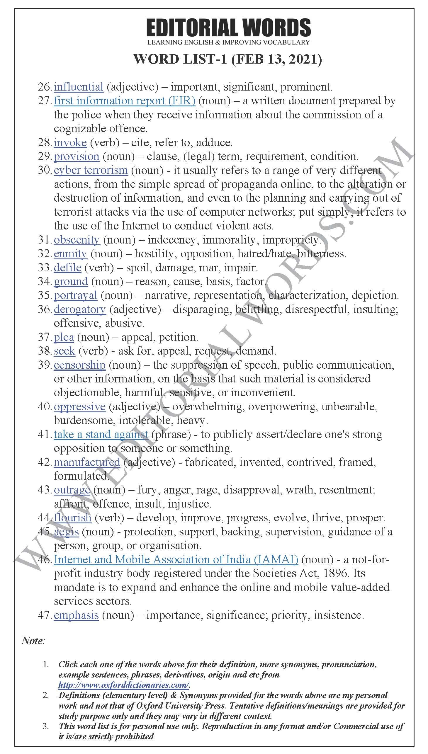 The Hindu Editorial (Regulation lite) – Feb 13, 2021