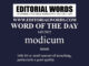 Word of the Day (modicum)-14JUN22