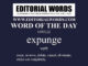 Word of the Day (expunge)-15JUL22