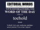 Word of the Day (toehold)-27JUL22