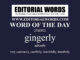 Word of the Day (gingerly)-23SEP22