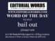 Word of the Day (bail out)-02JAN23