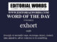 Word of the Day (exhort)-17MAR23