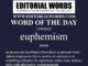 Word of the Day (euphemism)-21MAR23