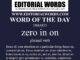 Word of the Day (zero in on)-24MAR23