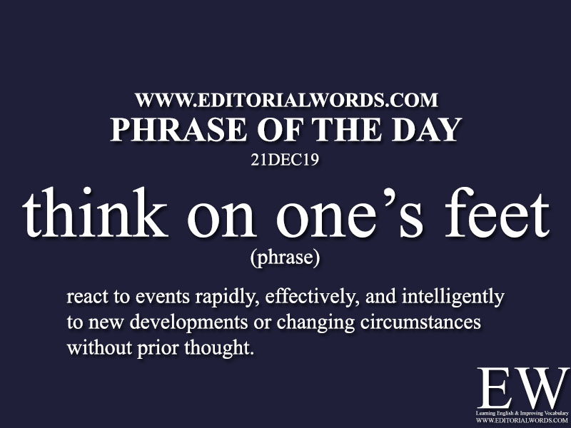 Phrase of the Day-21DEC19-Editorial Words