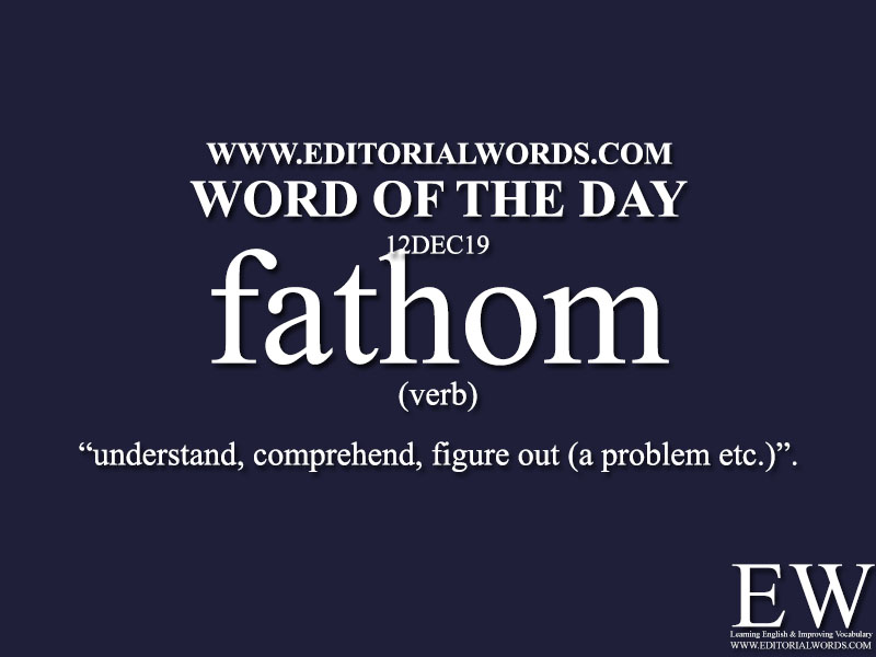 Word of the Day-12DEC19-Editorial Words