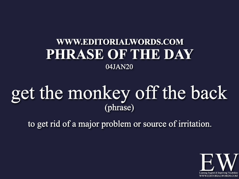 Phrase of the Day-04JAN20-Editorial Words