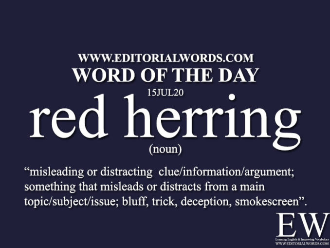 red herring fallacy origin