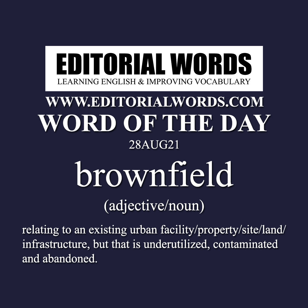 Word of the Day (brownfield)-28AUG21