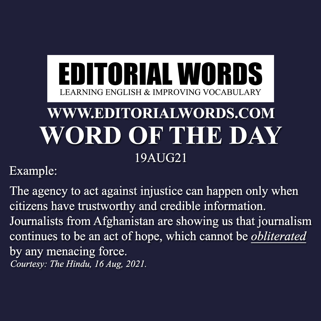 Word of the Day (obliterate)-19AUG21