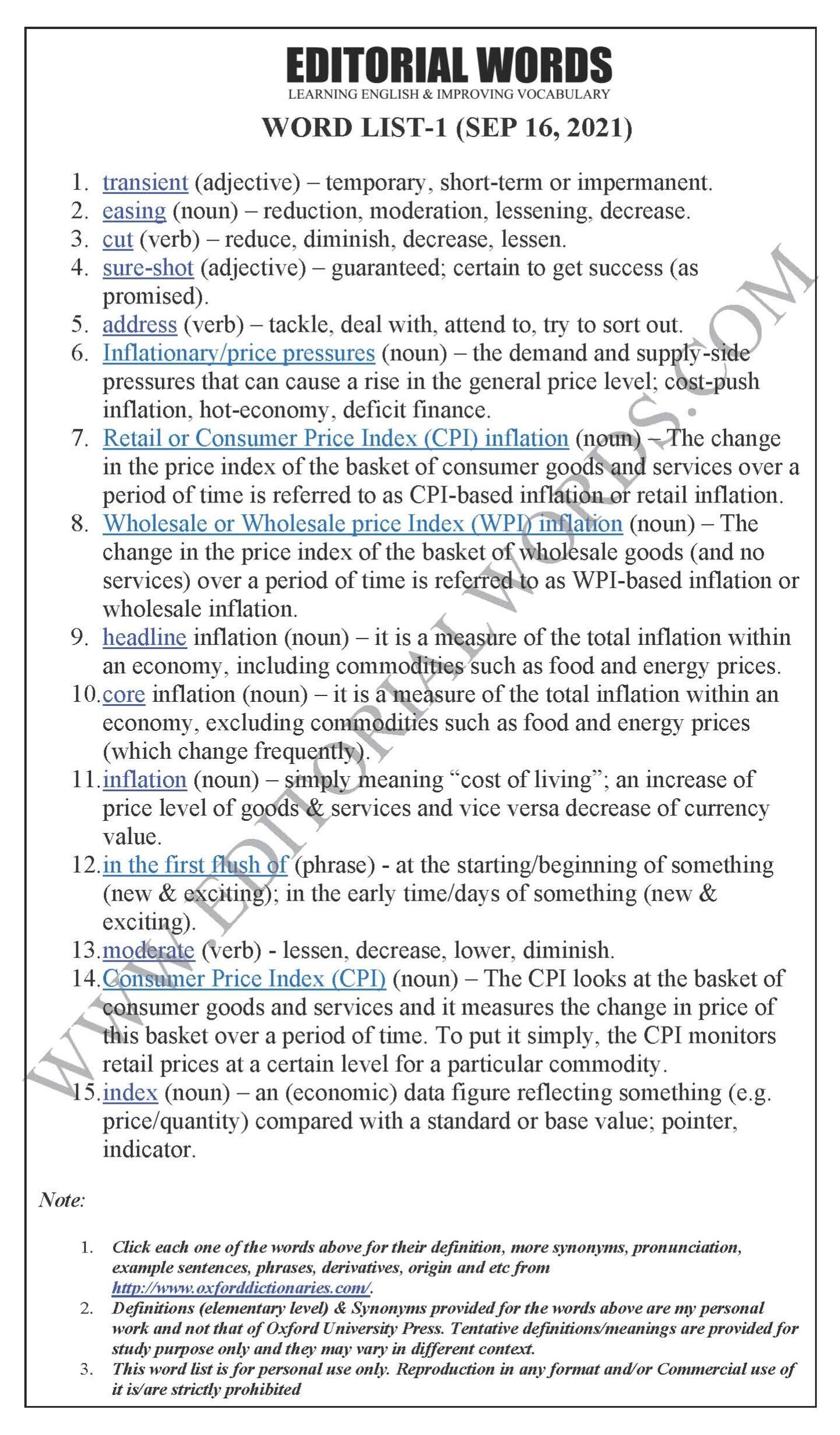 The Hindu Editorial (Transient easing) – Sep 16, 2021