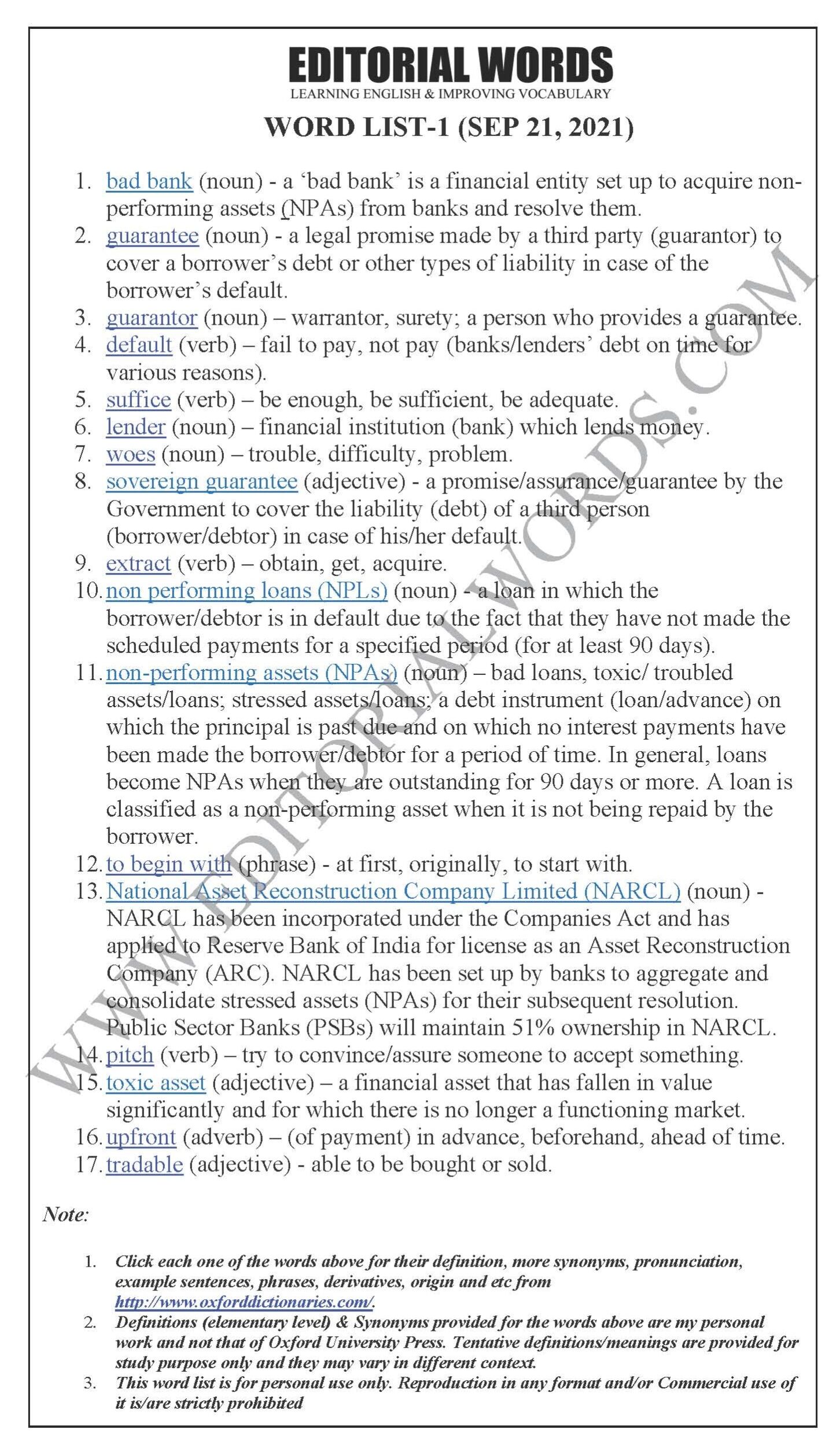 The Hindu Editorial (The endgame) – Sep 21, 2021