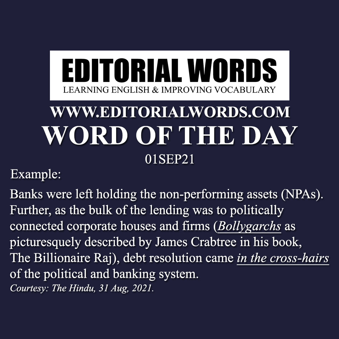 Word of the Day (bollygarch)-01SEP21