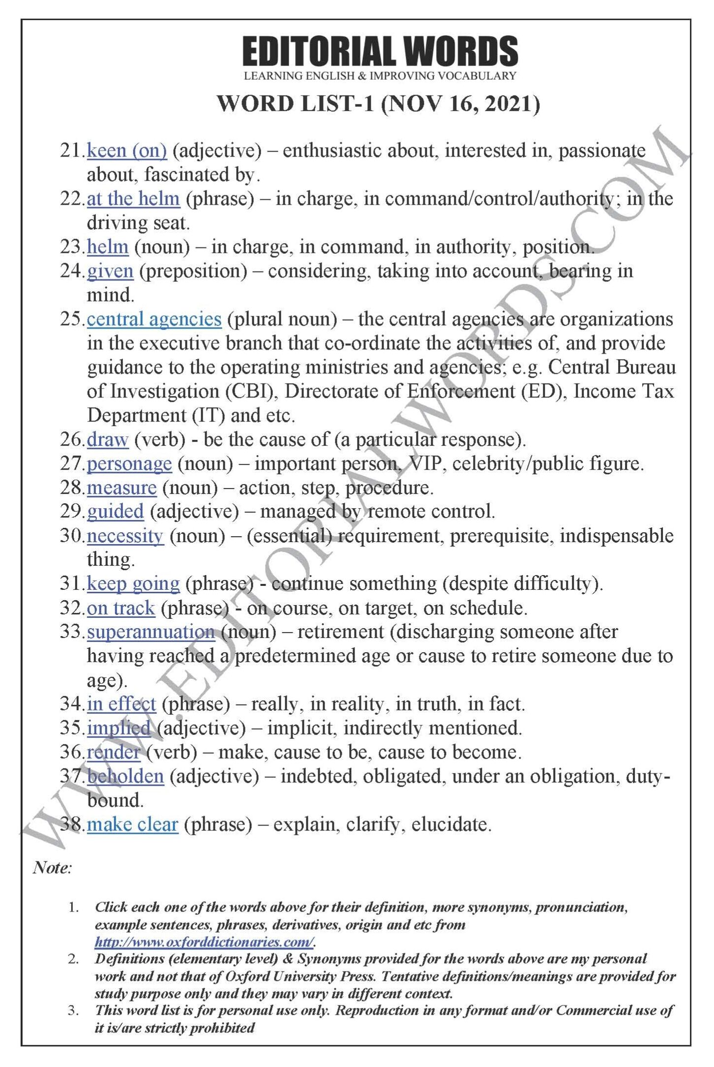 The Hindu Editorial (Exception to the rule) – Nov 16, 2021