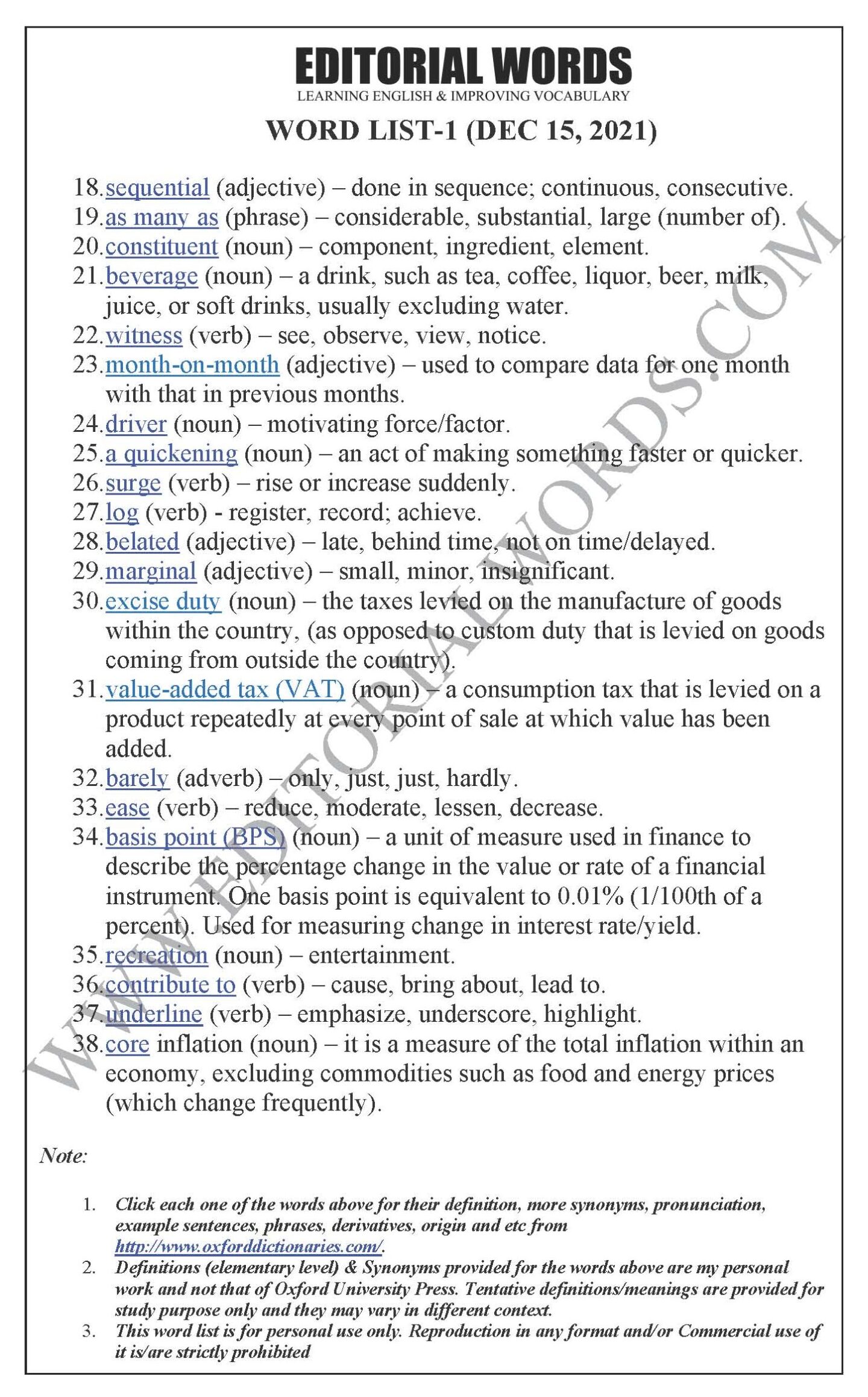 The Hindu Editorial (Pain from prices) – Dec 15, 2021