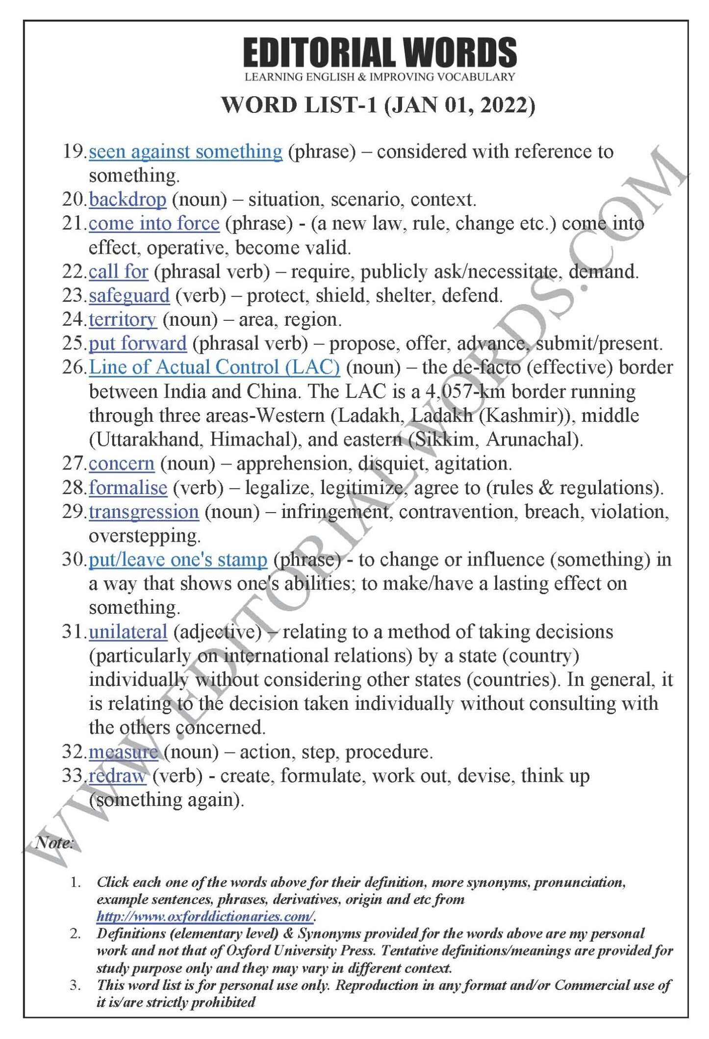 The Hindu Editorial (Needless provocation) – Jan 01, 2022