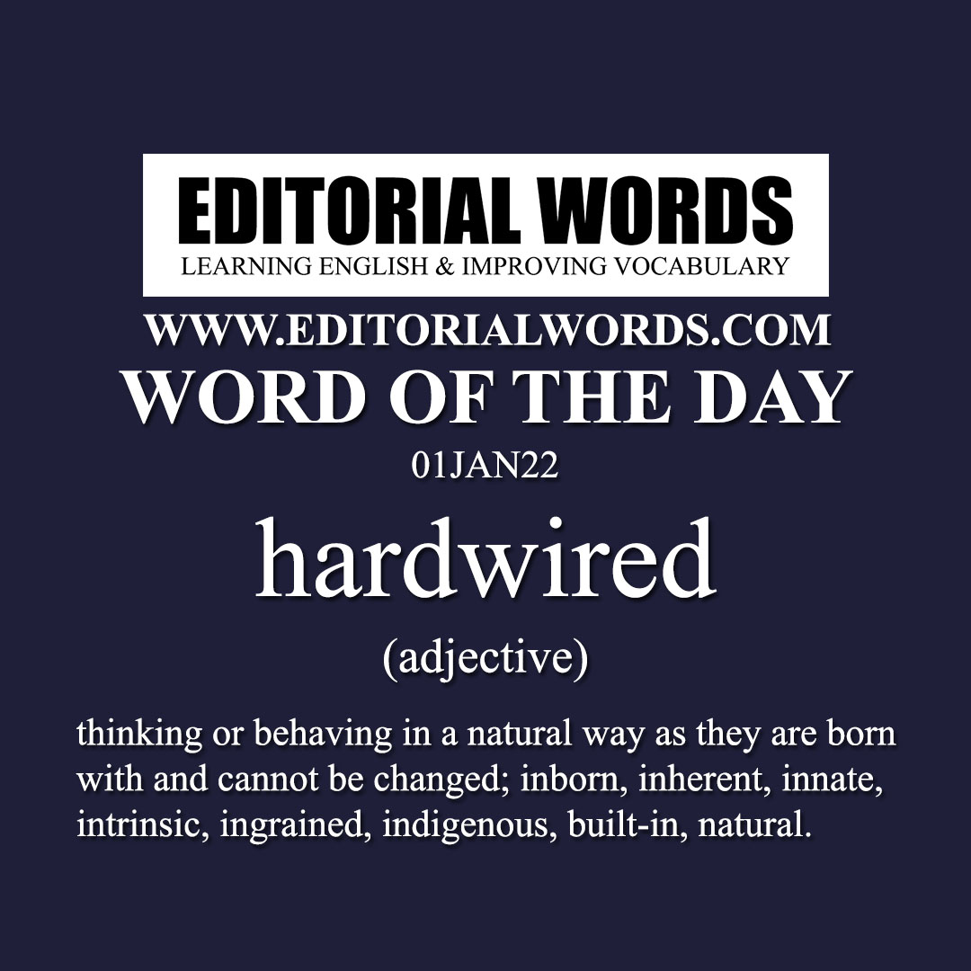 Word of the Day (hardwired)-01JAN22