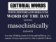 Word of the Day (masochistically) -05JAN22