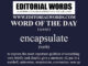 Word of the Day (encapsulate)-15JAN22