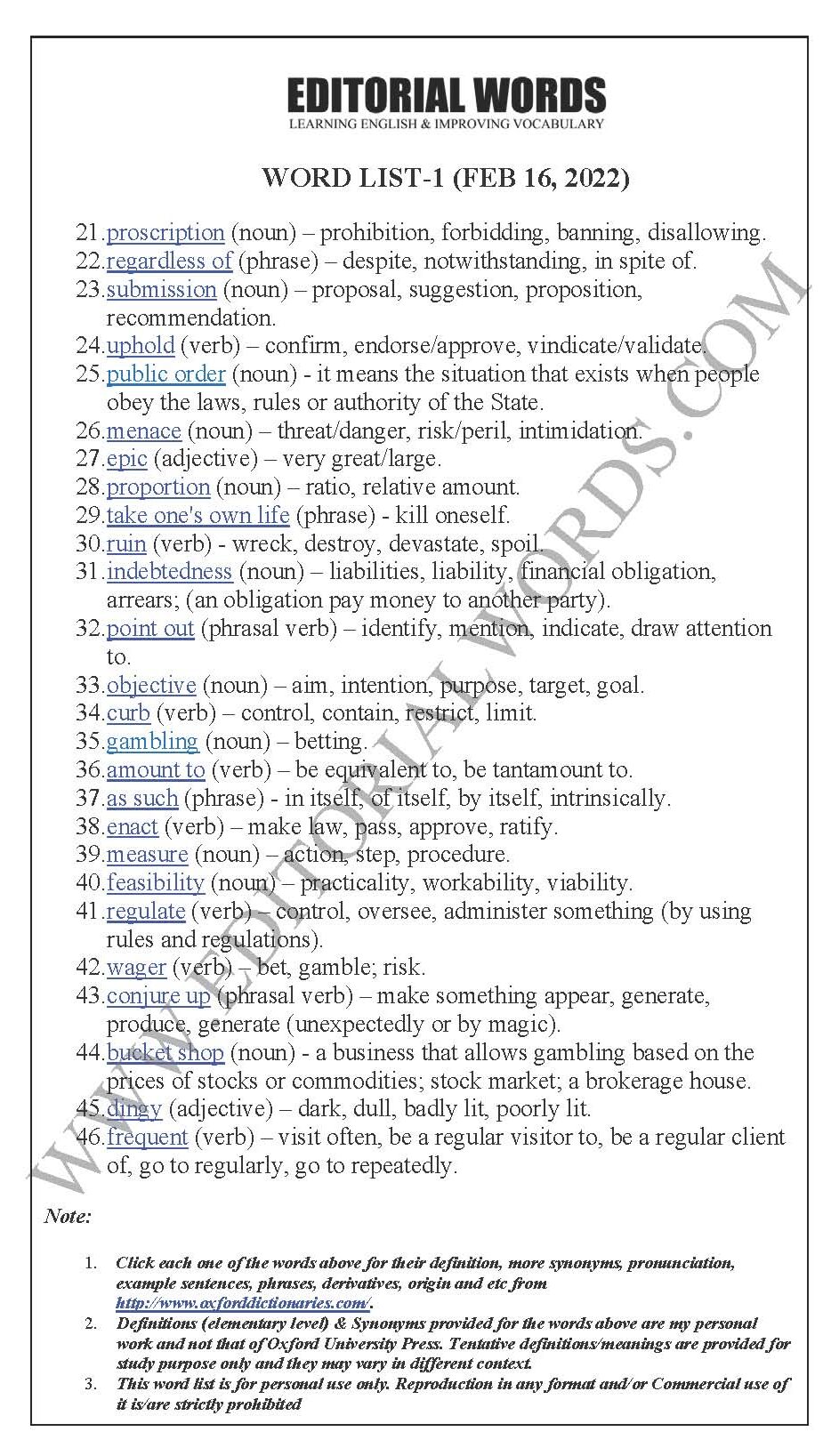 The Hindu Editorial (Gaming and banning) – Feb 16, 2022