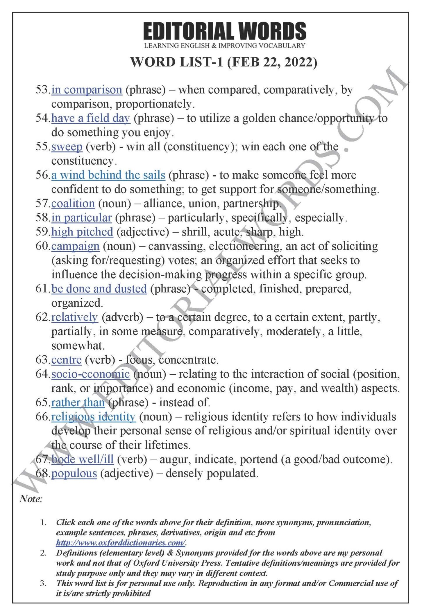 The Hindu Editorial (Turnout indications) – Feb 22, 2022