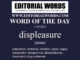 Word of the Day (displeasure)-11FEB22