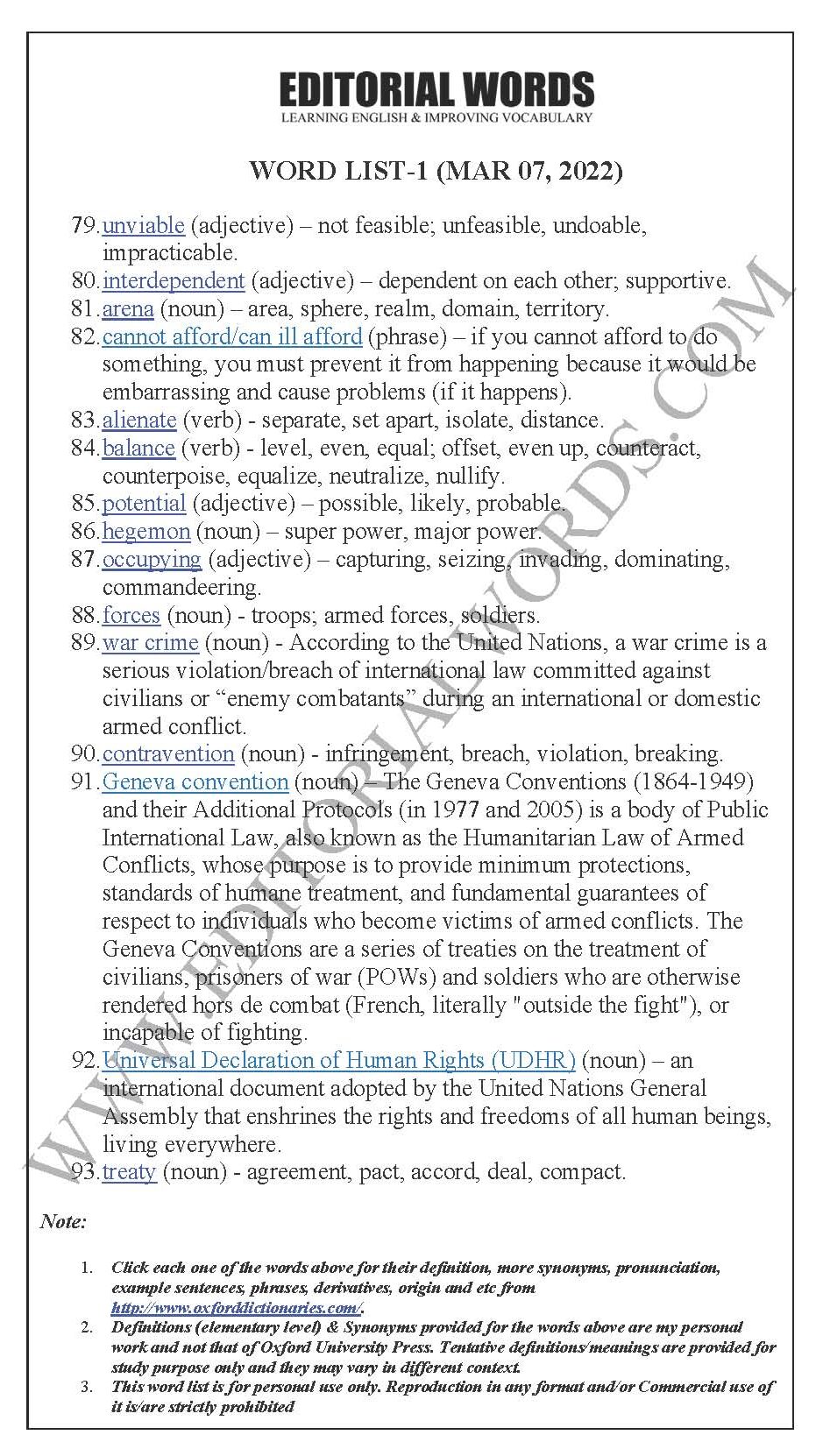 The Hindu Editorial (Quadrilateral queasiness) – Mar 07, 2022