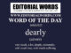 Word of the Day (dearly)-04MAR22