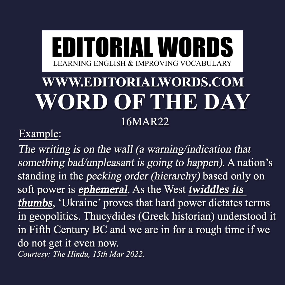 Word of the Day (ephemeral)-16MAR22