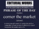 Phrase of the Day (corner the market)-19APR22