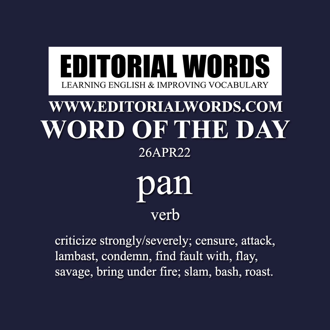 Word of the Day (pan)-26APR22