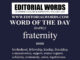 Word of the Day (fraternity)-28APR22