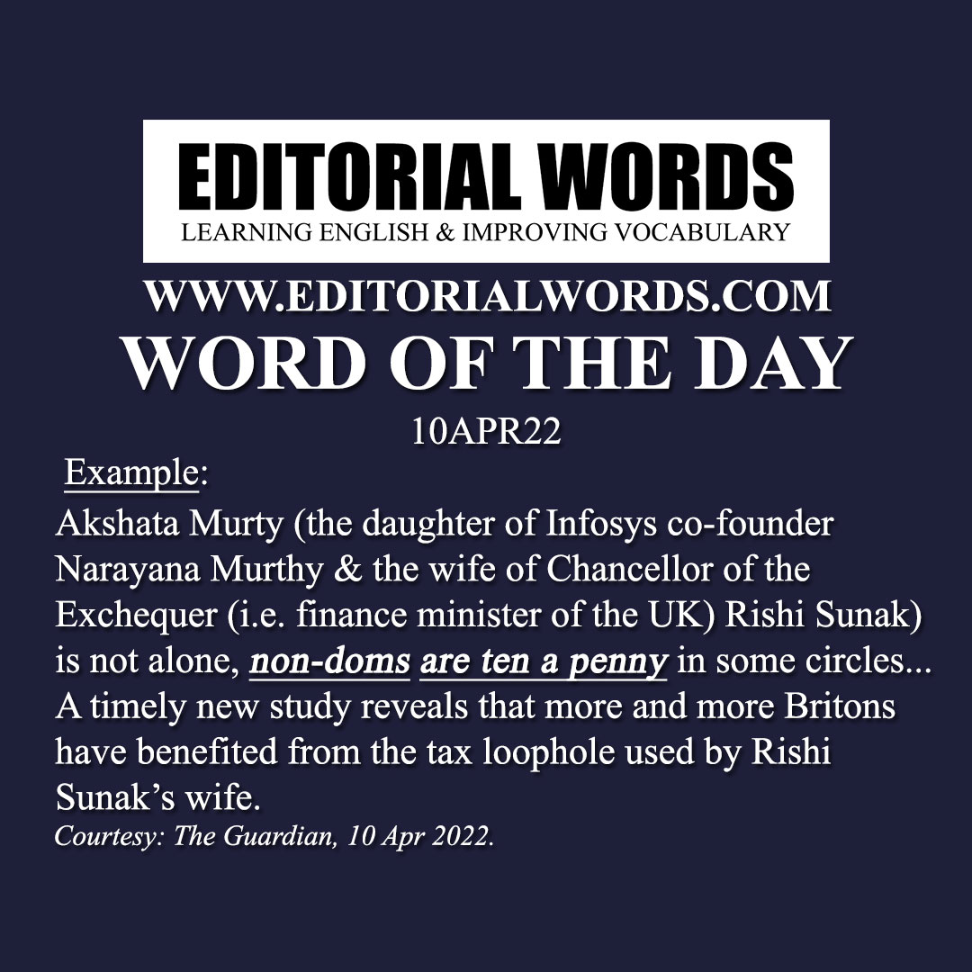 Word of the Day (non-dom)-10APR22