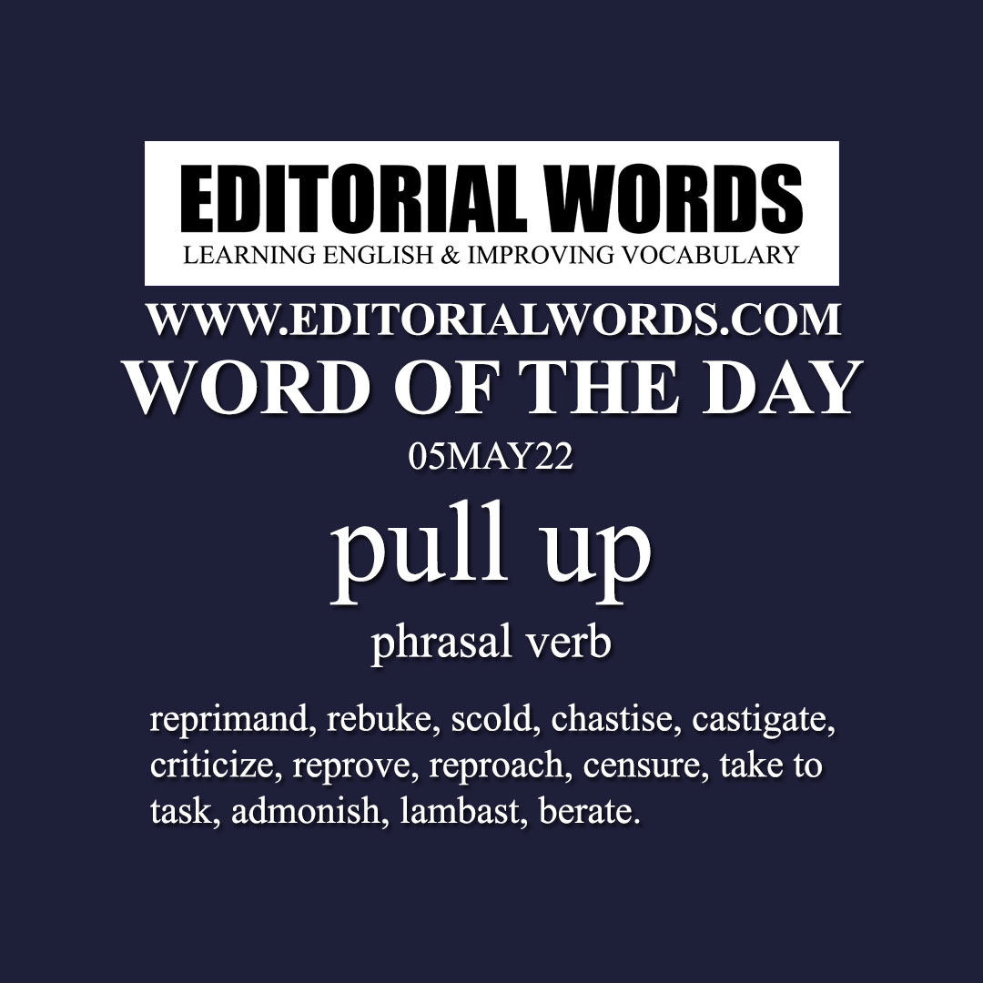 Word of the Day (pull up)-05MAY22