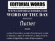 Word of the Day (flutter)-06MAY22