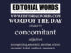 Word of the Day (concomitant)-15MAY22