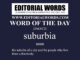 Word of the Day (suburbia)-23MAY22