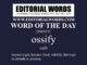 Word of the Day (ossify)-25MAY22